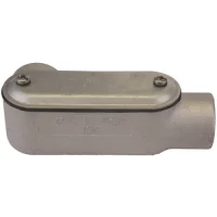 LL conduit Box threaded + cover for EMT Conduit