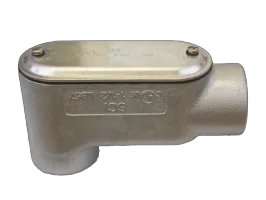 Lb Conduit Box threaded + cover for EMT conduit