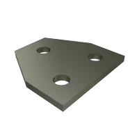 P1356 flat plate fitting