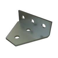 p1727 unistrut flat plate angle 90 fitting