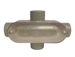 AX conduit box threaded + cover