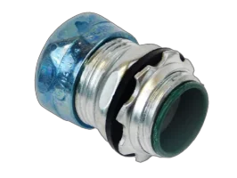 Compression connector raintight steel